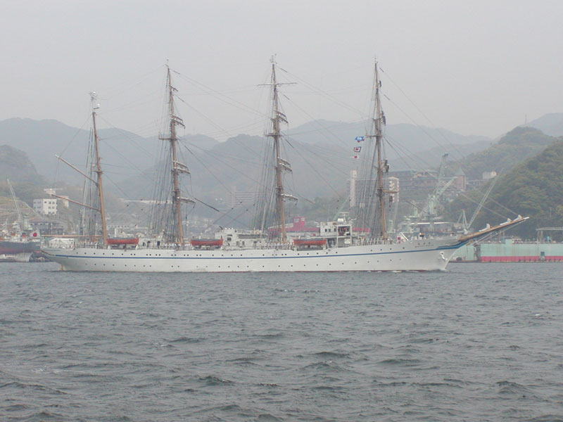 帆船日本丸／長崎港